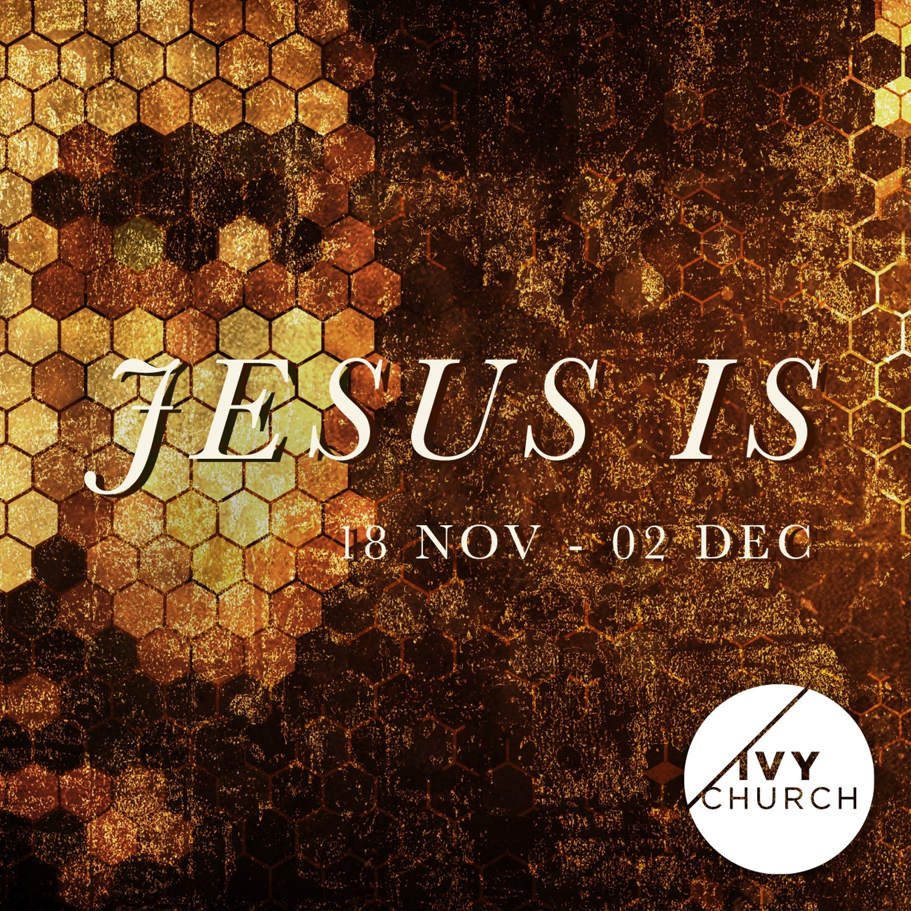 2018-11-25 / Matt Round / Jesus Is The Point / Jesus Is ... Series/ Ivy Didsbury episode artwork