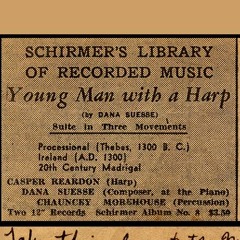 Young Man With A Harp, 1974 recording