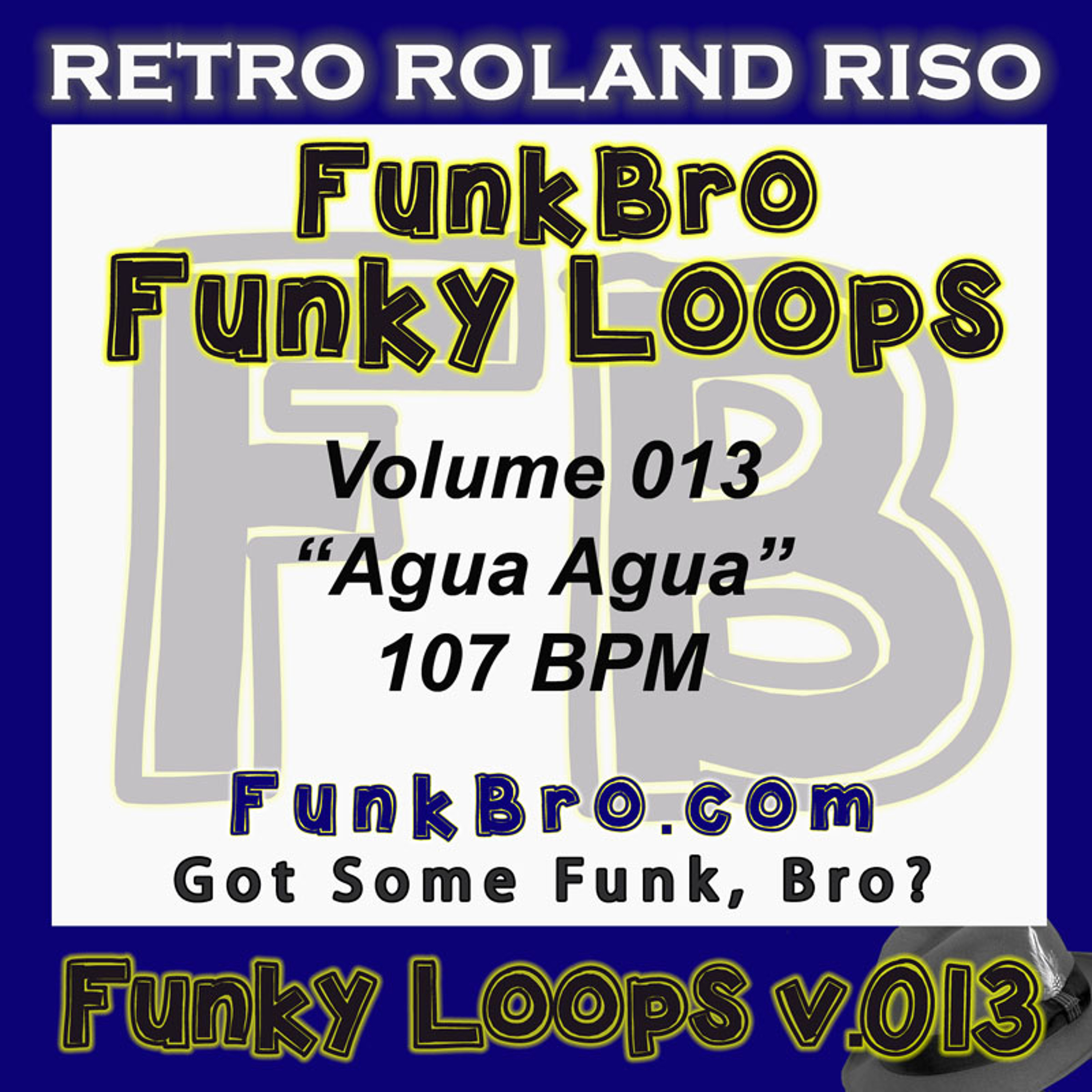 FunkBro Funky Loops v013 - Agua Agua - 107BPM episode artwork