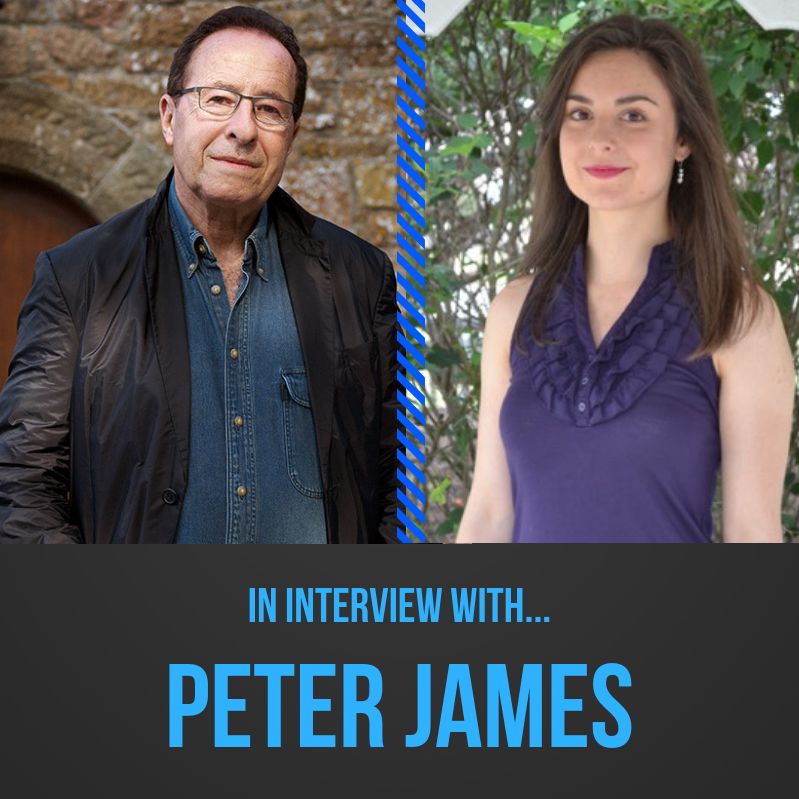 Number One Bestseller Peter James on Creative Edge Writer’s Showcase with Christie Stratos