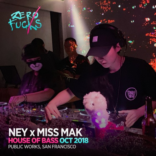 Ney x Miss Mak @ Haunted House of Bass - Public Works SF - October 2018