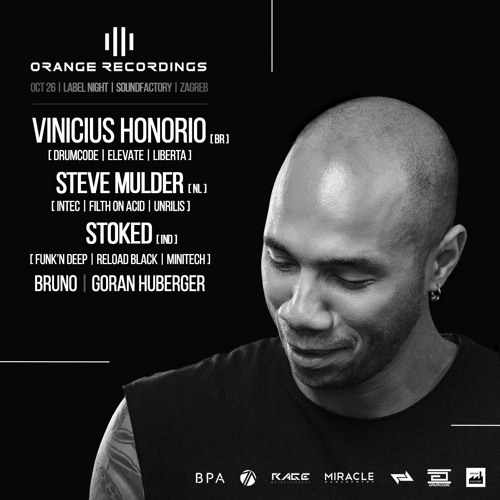 Steve Mulder @ Orange Recordings Label Night - Soundfactory, Zagreb (26 - 10 - 2018) FREE DOWNLOAD!!