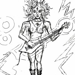 Psychekami-CAT wields Rickenbacker 4003 for all parts in these traxx.. Bass and Treble.