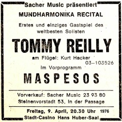 Tommy Reilly spielt/plays "Malaguena" live im Stadt Casino Basel 9.4.1976 Sound: Werner Hotan