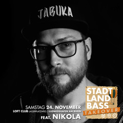 Nikola at Stadt Land Bass takeover Loft Club / Ludwigshafen 24.11.2018 stadtlandbass.de