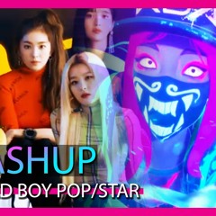 K/DA & BTS & RED VELVET - REALLY BAD BOY x MIC DROP x POP/STARS [KPOP MASHUP] by ThaMonkeySquad