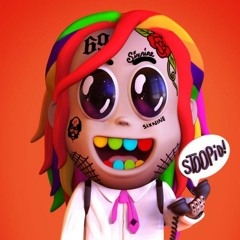 Ruby rock and arms around you and 6ix9ine subscribe to there song