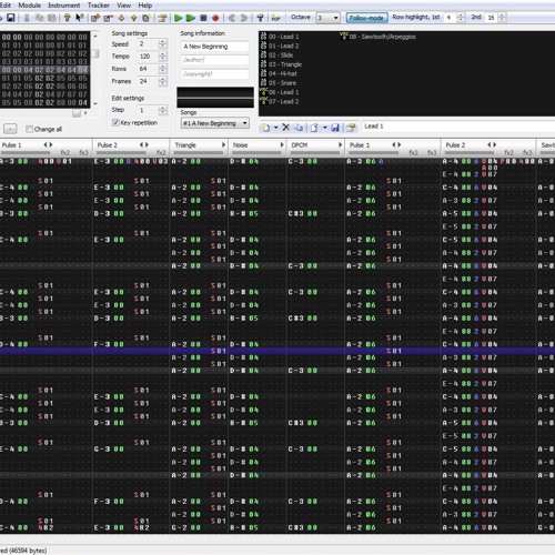 A New Beginning (FamiTracker VRC6 8-Bit Loop)