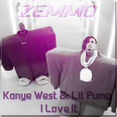 Kanye West & Lil Pump  - I Love It (Zemmo House Remix )