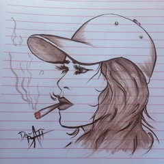 THE GIRL WITH  THE BASEBALL CAP
