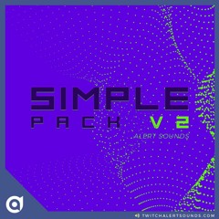 Simple V2 Stream Alert Sounds Package