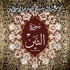 Alteen1  سورة التين 095 - الدرس ( 1- 1) : تفسير السورة بكاملها ، سمو المؤمن إلى أعلى عليين