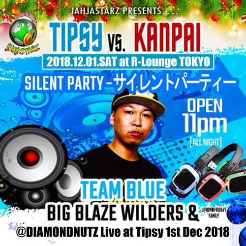 @DIAMONDNUTZ Live at Tipsy Silent Party 1st Dec 2018