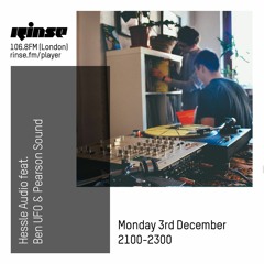Hessle Audio with Ben UFO & Pearson Sound - 3rd December 2018