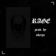 [FREE]Dark aggressive trap type beat -RAGE- |100bpm| by skeepz