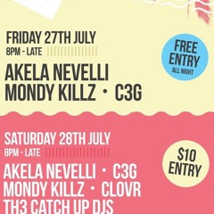 Dj set, Mackay QLD 28-07-18