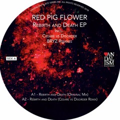 PREMIERE: Red Pig Flower — Rebirth And Death (Cesare vs Disorder Remix) [Vandalism Black Series]