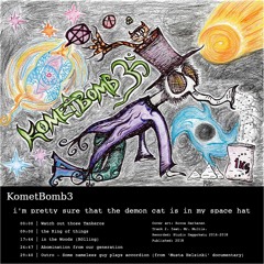 i'm pretty sure that the demon cat is in my space hat