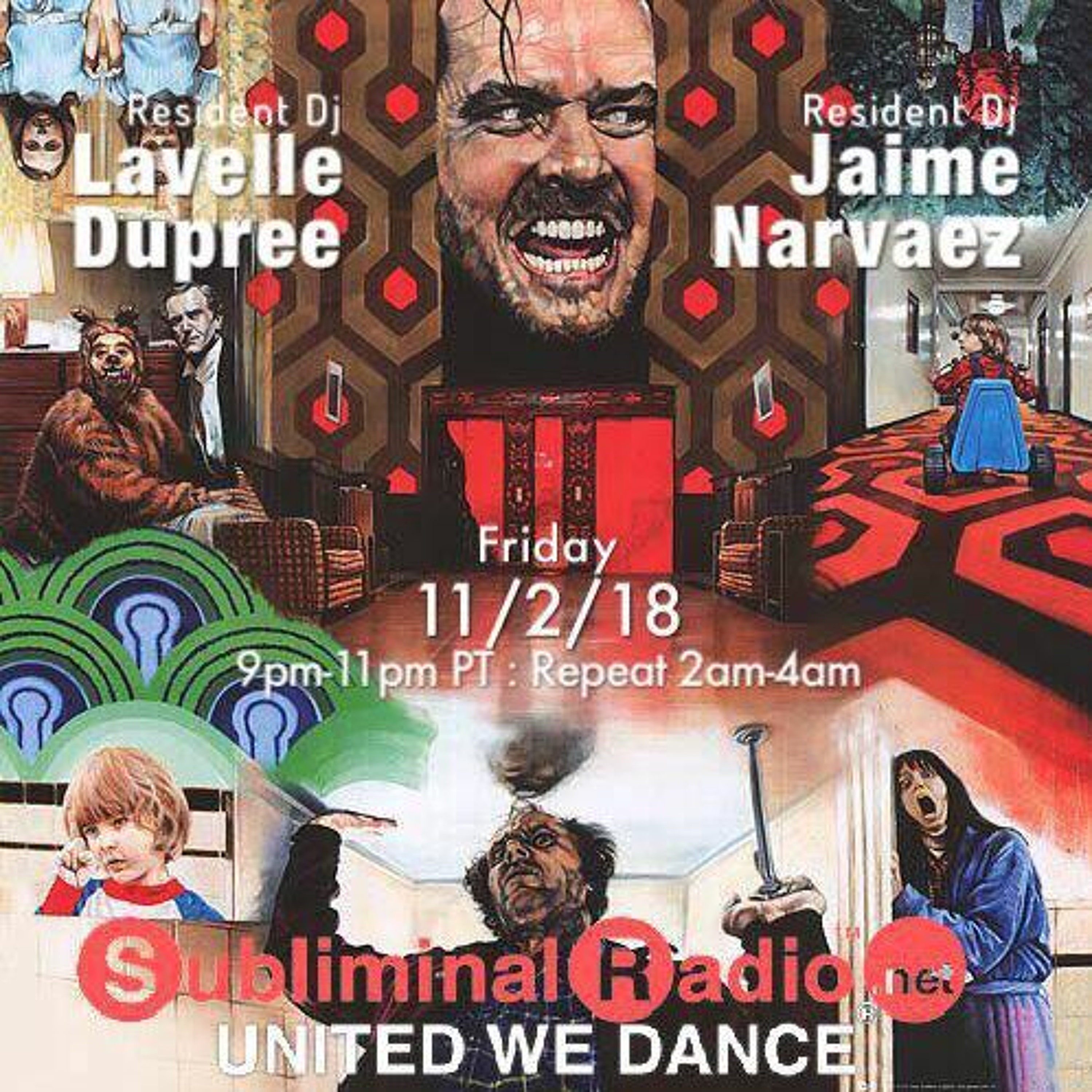Lavelle Dupree and Jaime Narvaez | HAH on Subliminal Radio | Show 0030 | 2 November 2018 episode artwork