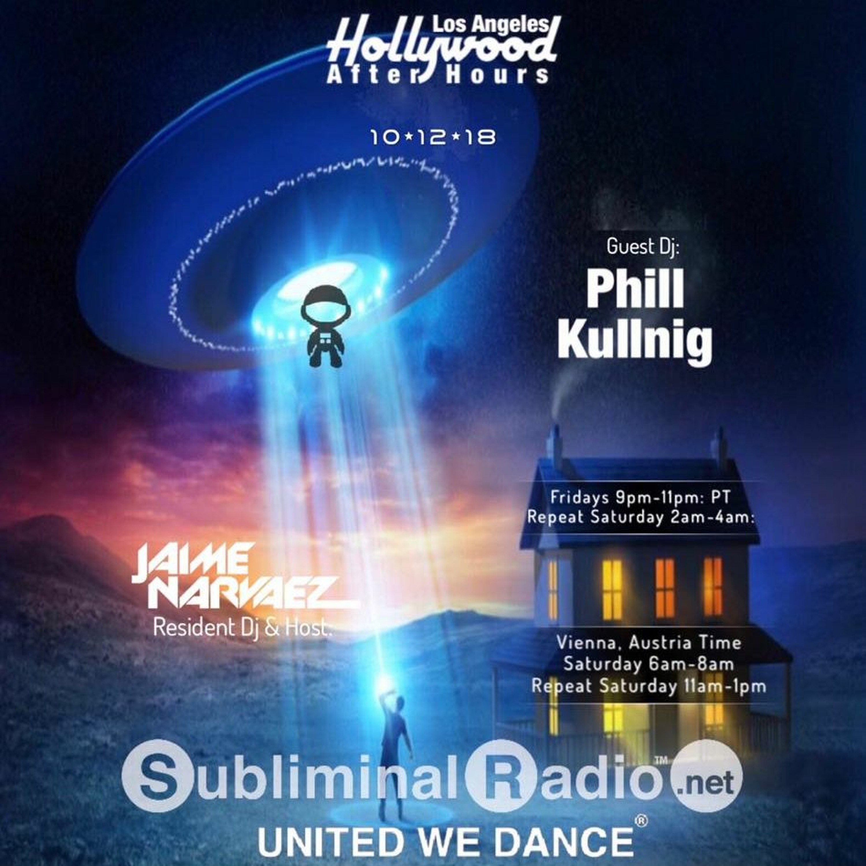 Phill Kullnig and Jaime Narvaez | HAH on Subliminal Radio | Show 0027 | 12 October 2018 episode artwork