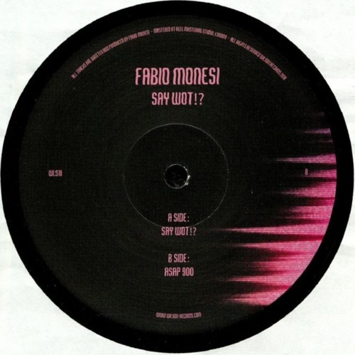 WLS18 - FABIO MONESI - SAY WOT!? EP