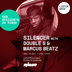 Silencer with Marcus Beatz & Double S - 5th December 2018