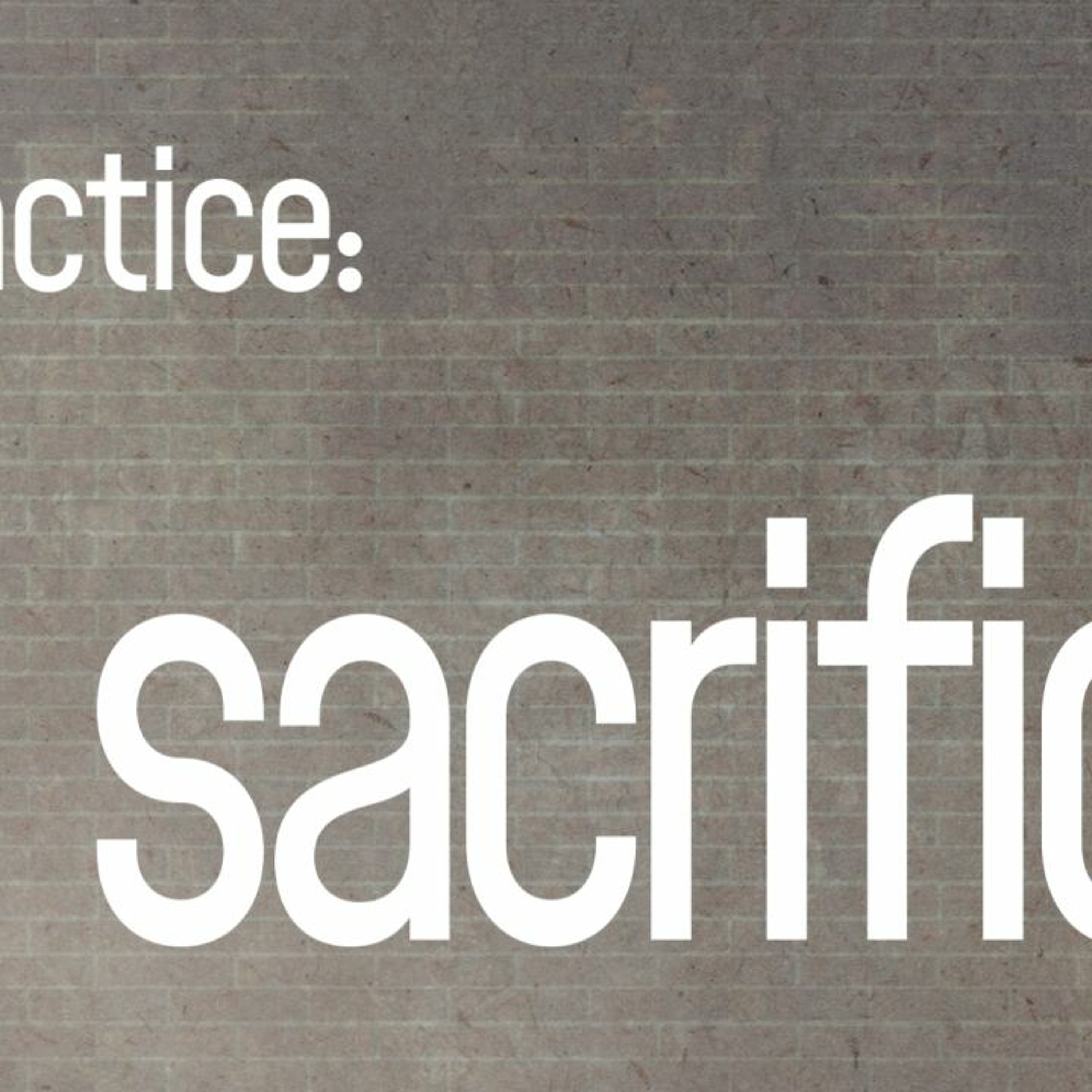Practice WEEK 6- "Sacrifice" MJ campus episode artwork