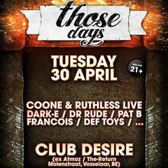 Def Toys @ Those Days 30-4-13
