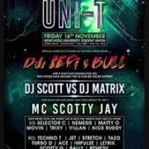 THE RETURN OF MC SCOTTY JAY - Dj Scott Vs Matrix -16th Nov 2018