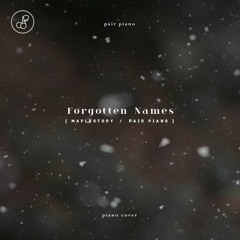 Forgotten Names