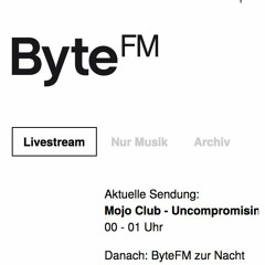 ByteFM Uncompromising Turntables  //  Mojo Mix