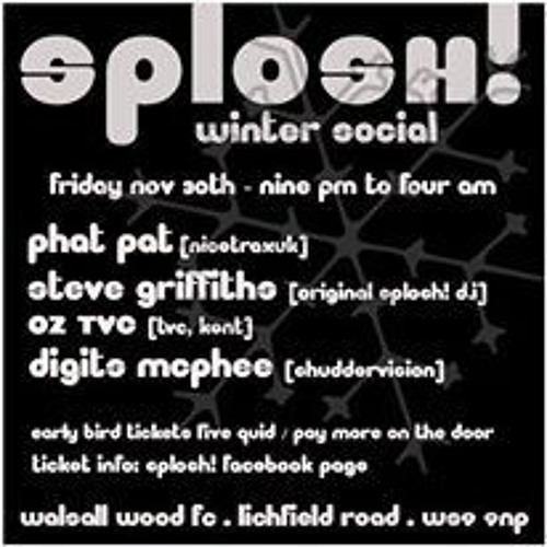 Steve 'Griffo' Griffiths - Live At Splosh! - November 30th 2018