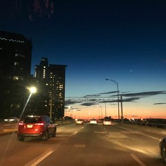 Sunset ride