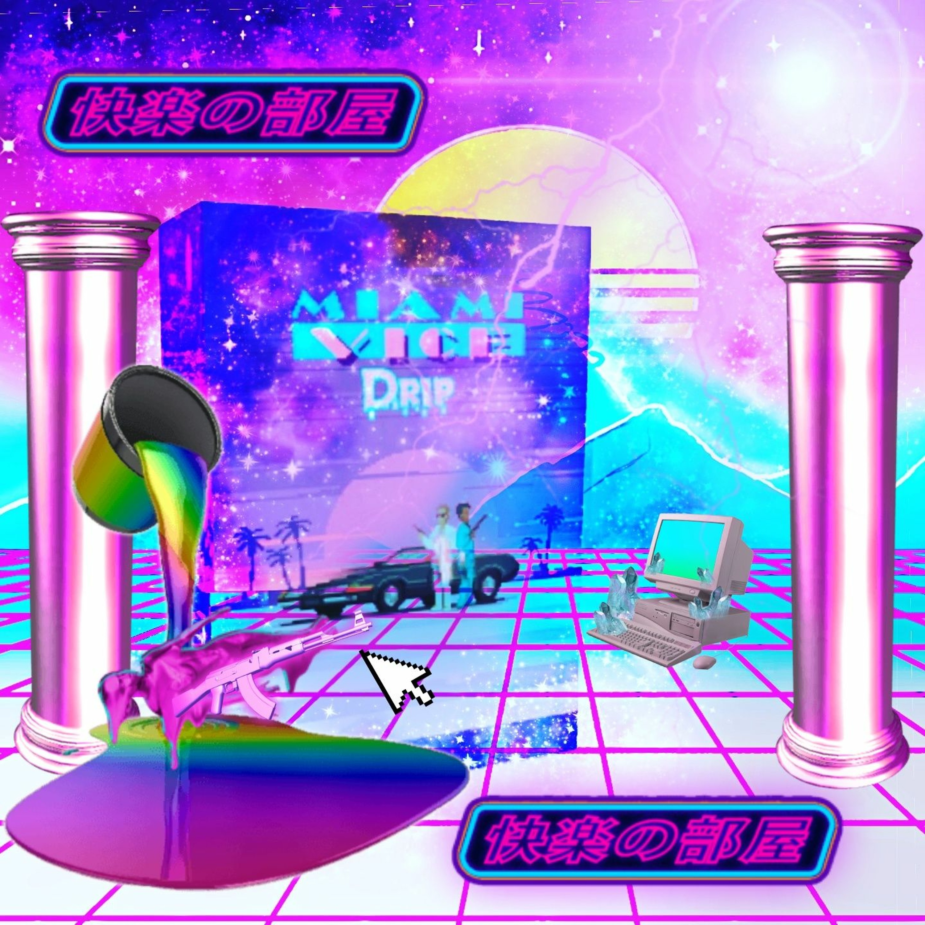 {free} miami vice drip! ~ melody + drum loop + midi pack ~ wrlddrxp! ~