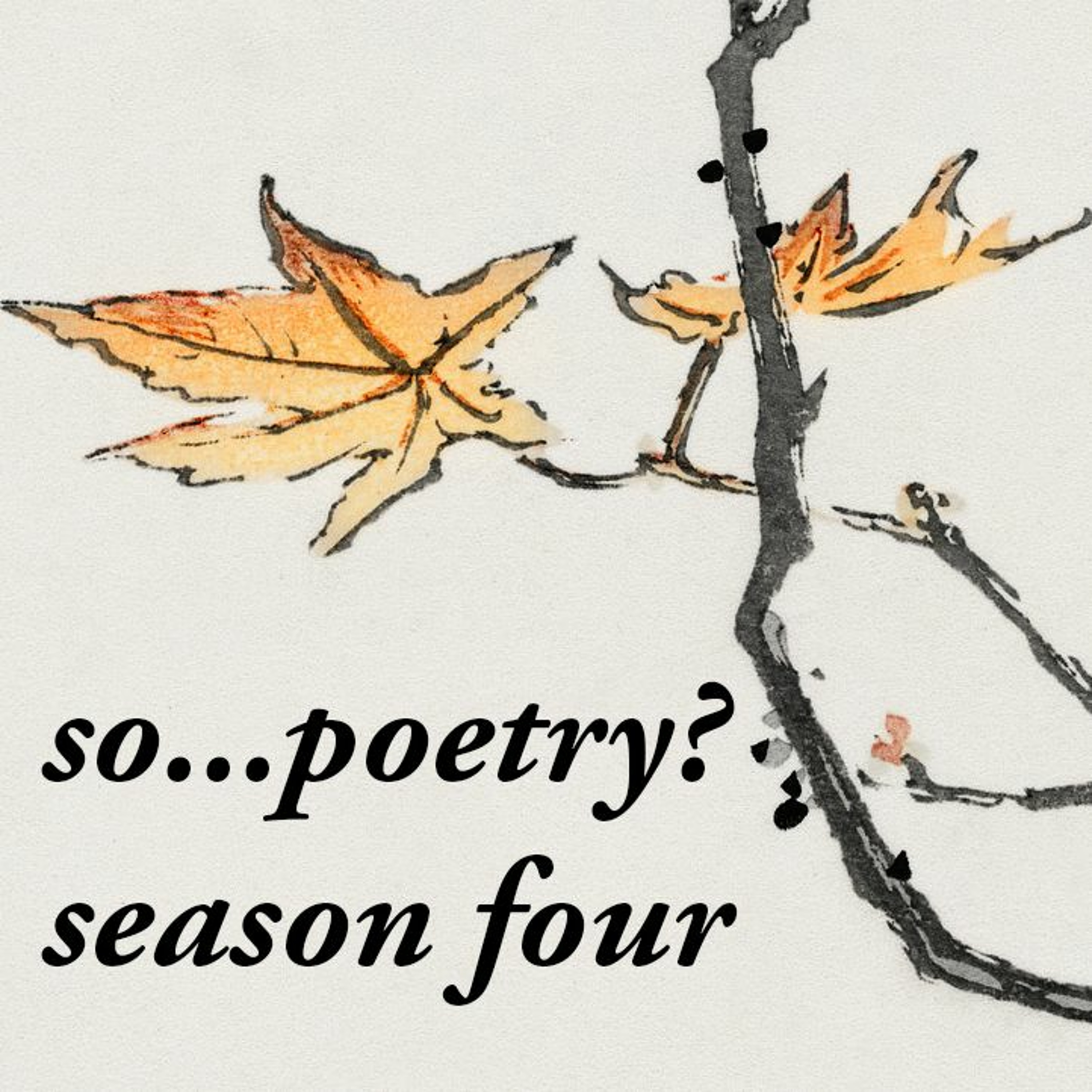 so...poetry?