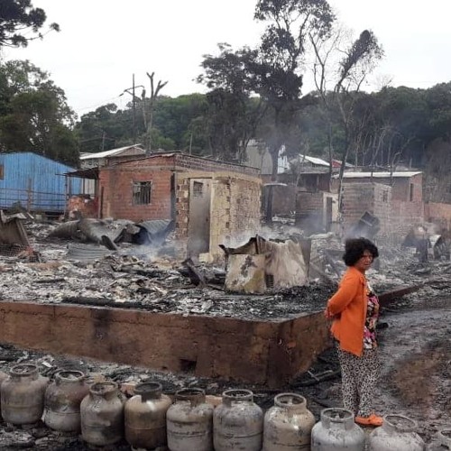 Moradores contam sobre o dia do incêndio