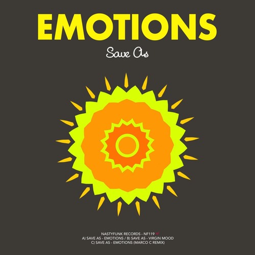 Save As - Emotions (Marco C Remix)