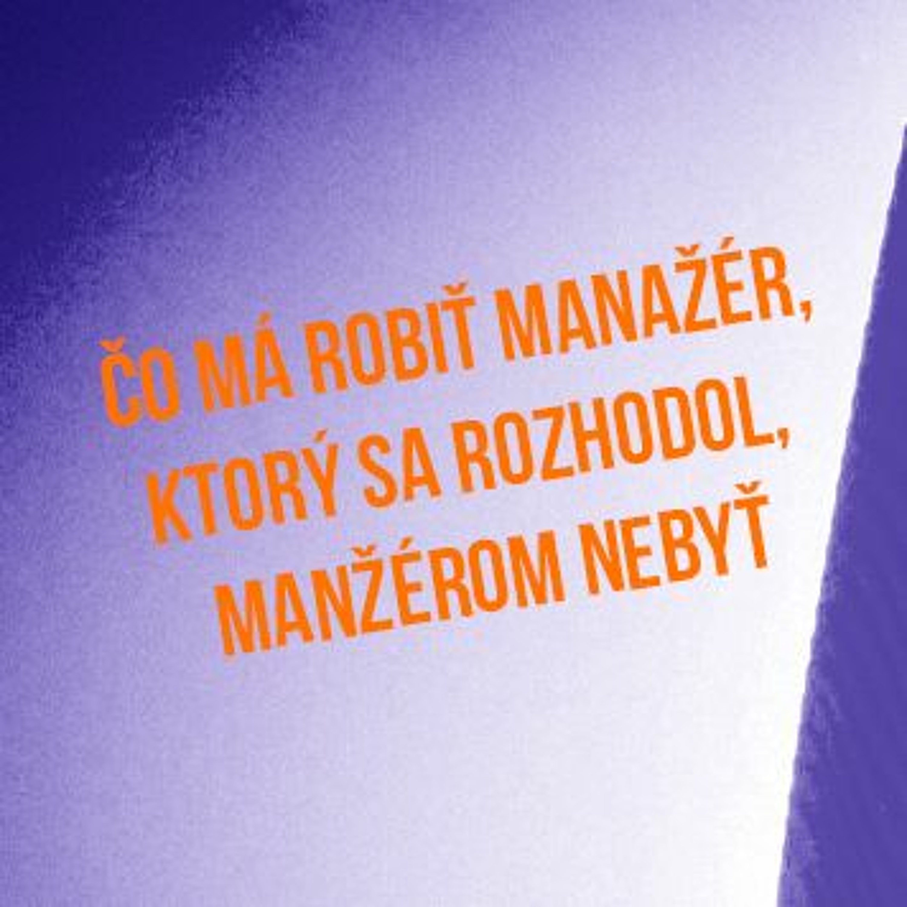 Sprievodca Manažéra