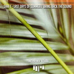 Shai T - Bring Back The Sound (Original Mix)
