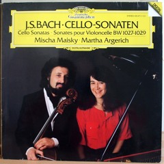 J. S. Bach - Sonate Nr. 1 G-dur, BWV 1027 - Martha Agerich & Mischa Maisky