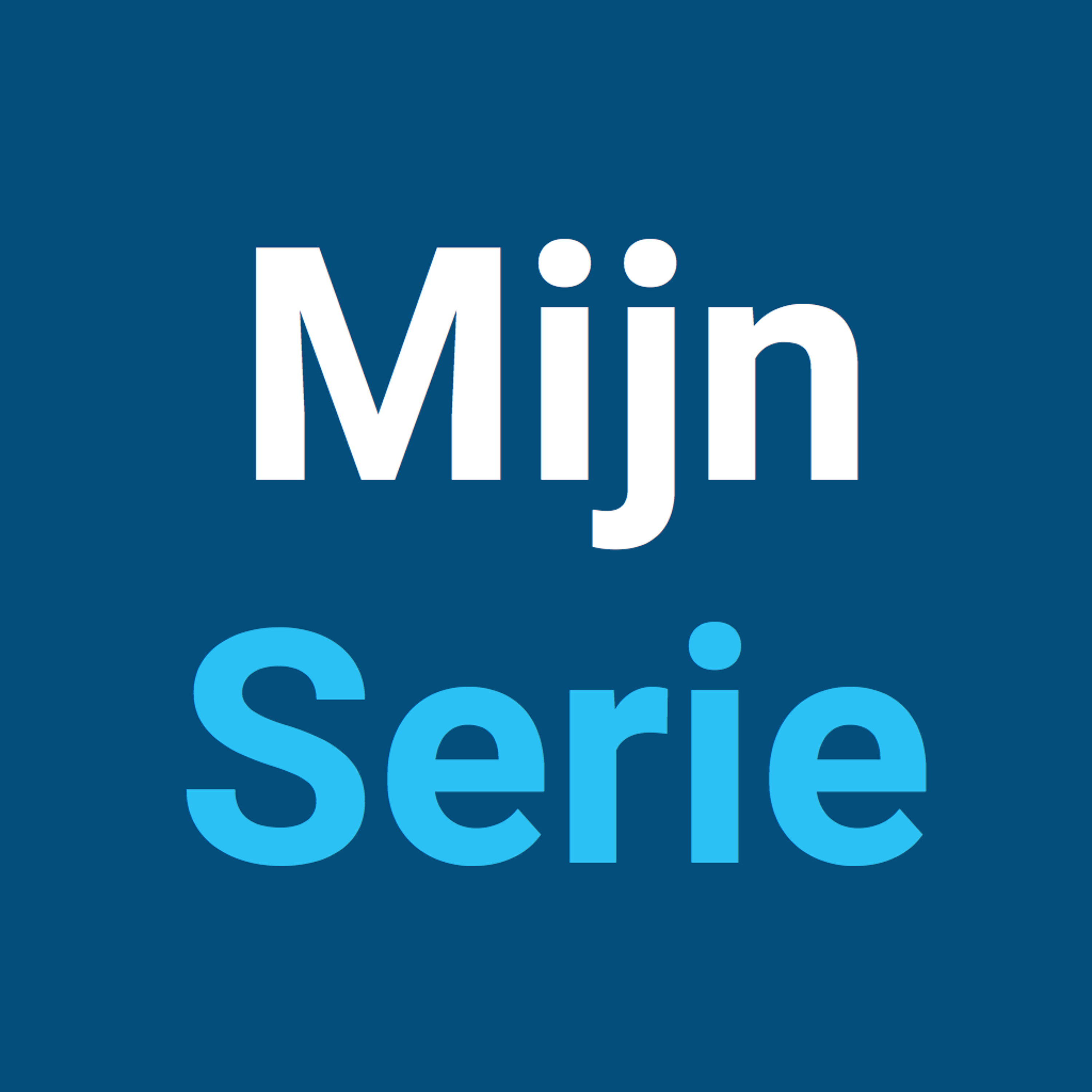 MijnSerie Podcast pilot aflevering episode artwork