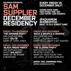 Live Set From DECEMBER RESIDENCY @ Aquarium Opening Party!