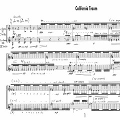 California Traum (for two guitars)