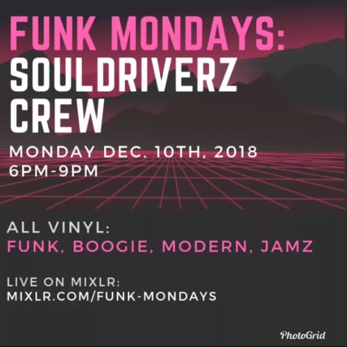 Funk Mondays 12/10/18
