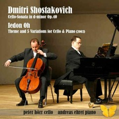 Shostakovich Cello-Sonata, 4.Allegro [Hoerr,Ehret]