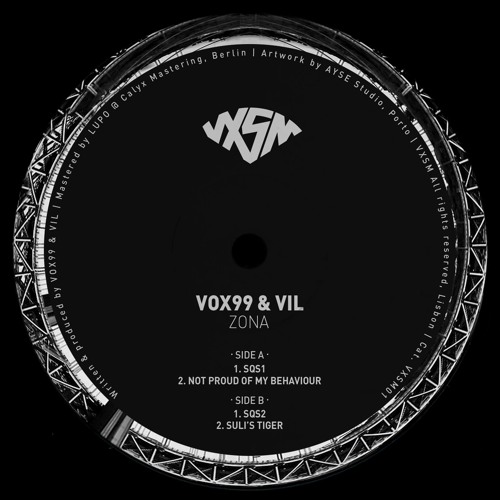 VOX99 & VIL - ZONA EP [VXSM01] #Preview