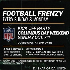 DJ SNAP - Football Frenzy Live at Fusion