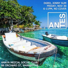 DGRO's set from ANTES at Amaya on 11-30-18