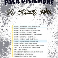 PACK DICIEMBRE + CRAZY DJ rMx + FULL BASS