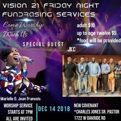 Ruth Berlus, Marielle Jean Francois, Esther Toussaint, Claude & JKC Louange 12-14-2018 New CBF